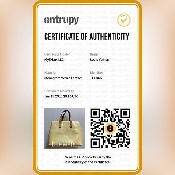 Authentic Louis Vuitton VERNIS mini bag w/COA - Picture 2 of 12